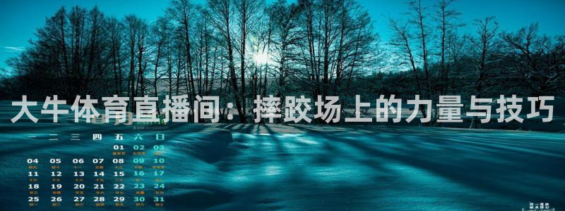 大牛体育直播间：摔跤场上的力量与技巧