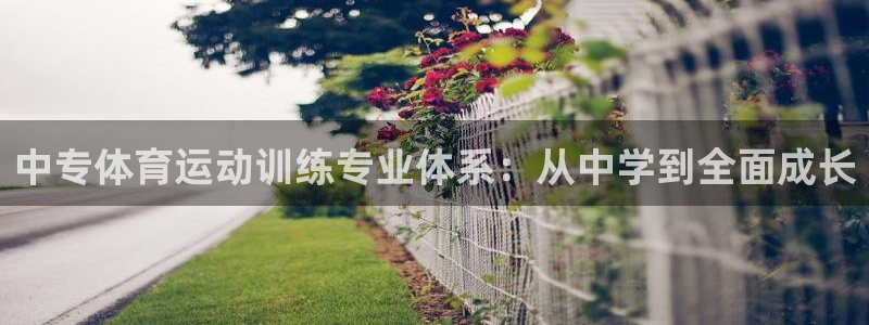 中专体育运动训练专业体系：从中学到全面成长